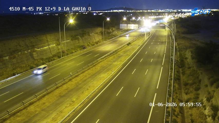 Madrid — M-45 km 13
