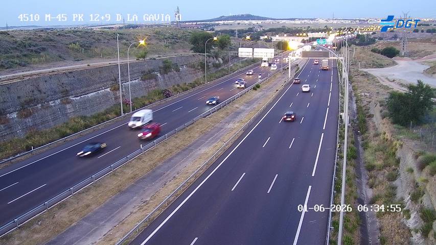 Madrid — M-45 km 13