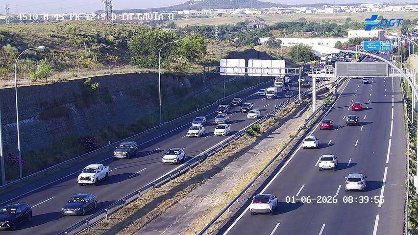 Madrid — M-45 km 13