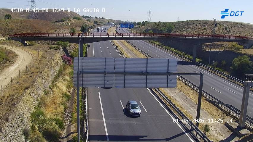 Madrid — M-45 km 13