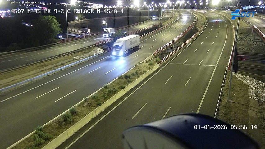 Madrid — M-45 km 9
