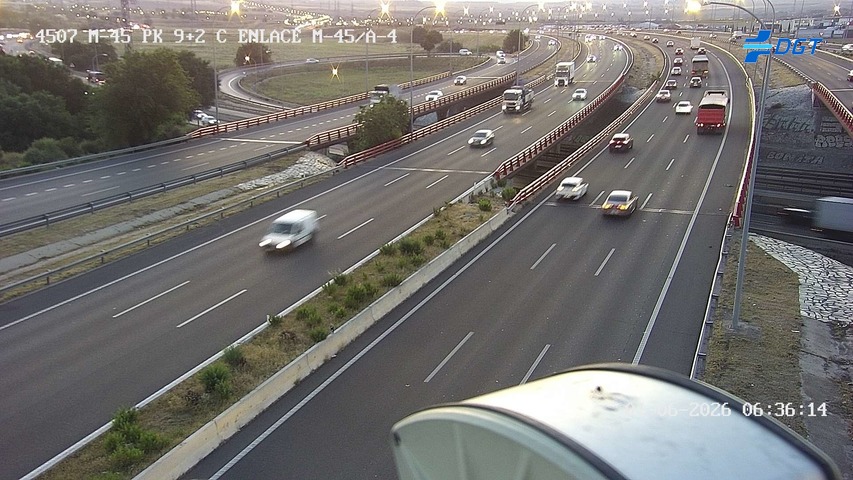 Madrid — M-45 km 9