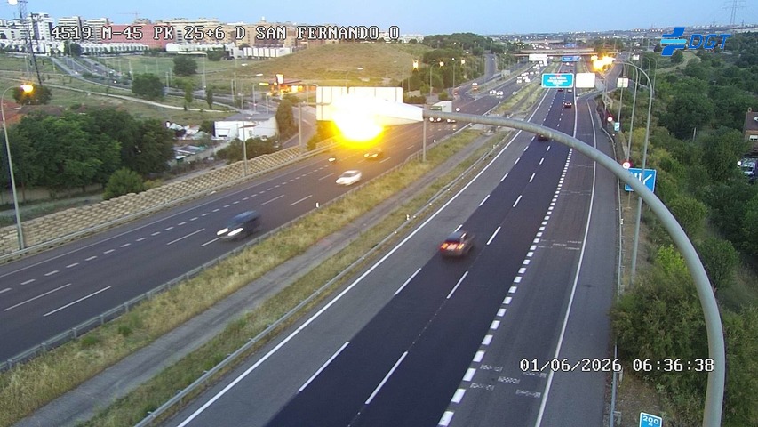 Madrid — M-45 km 26