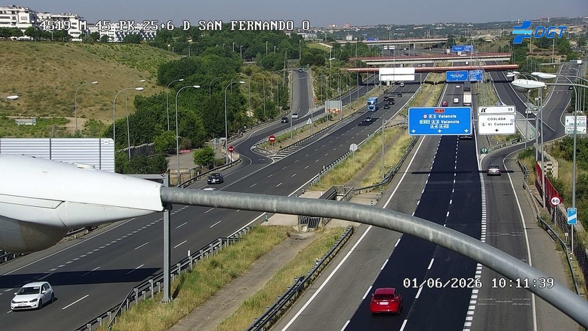 Madrid — M-45 km 26
