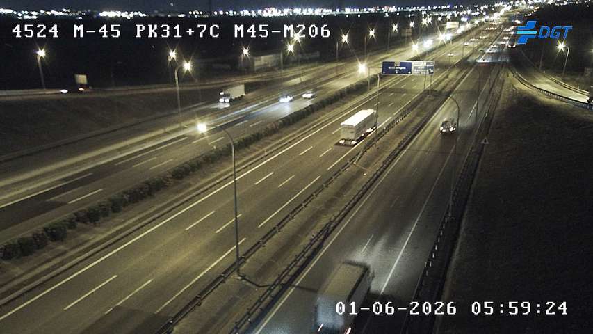Madrid — M-45 km 32