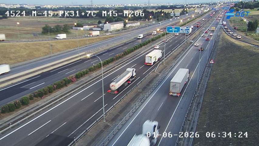 Madrid — M-45 km 32