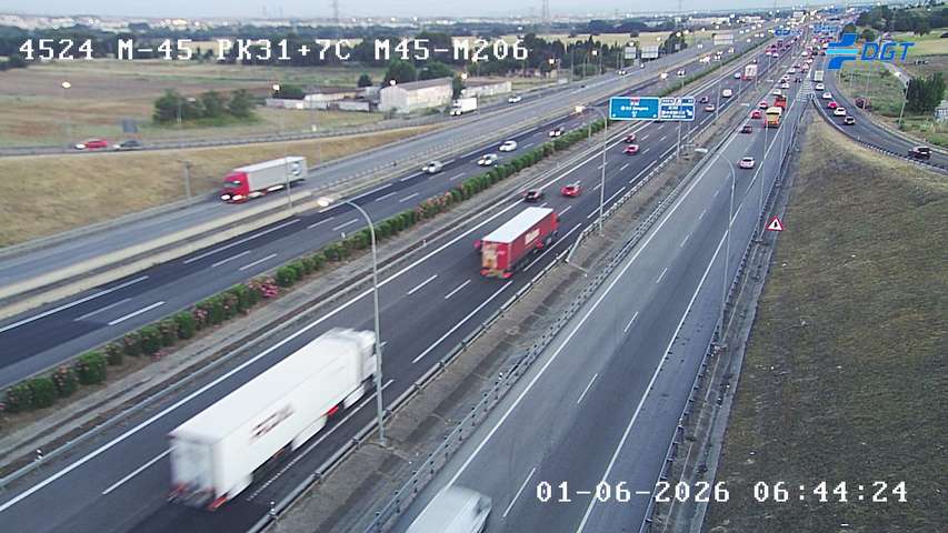 Madrid — M-45 km 32