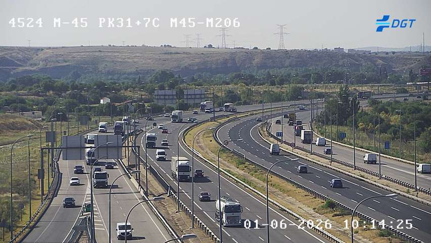 Madrid — M-45 km 32