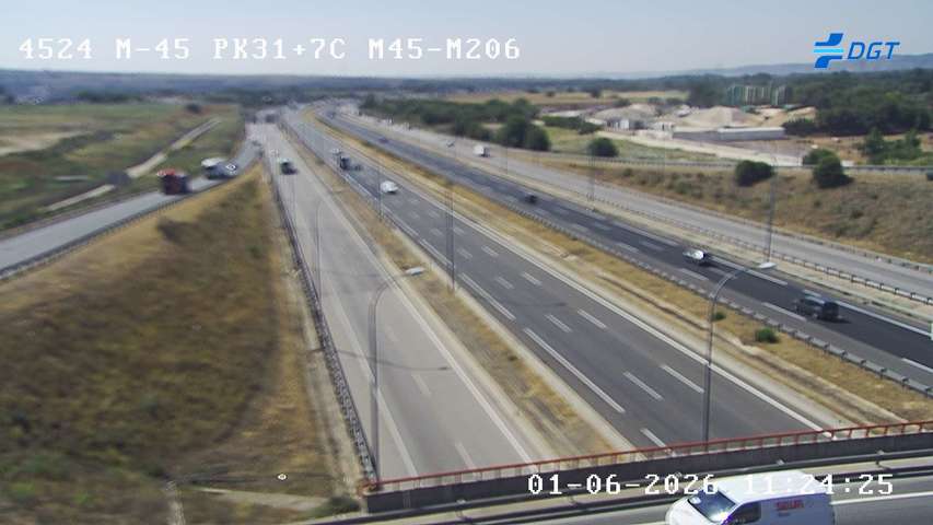 Madrid — M-45 km 32