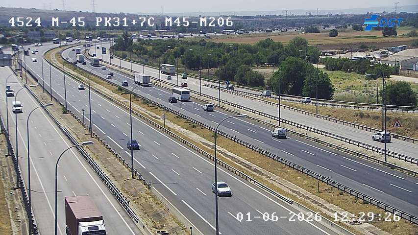 Madrid — M-45 km 32