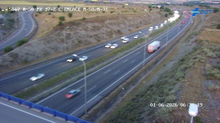 Madrid — M-50 km 37