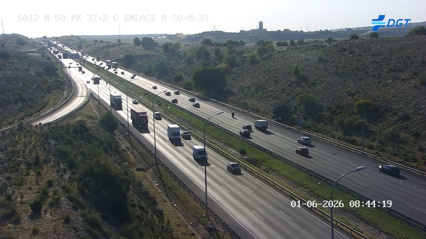 Madrid — M-50 km 37