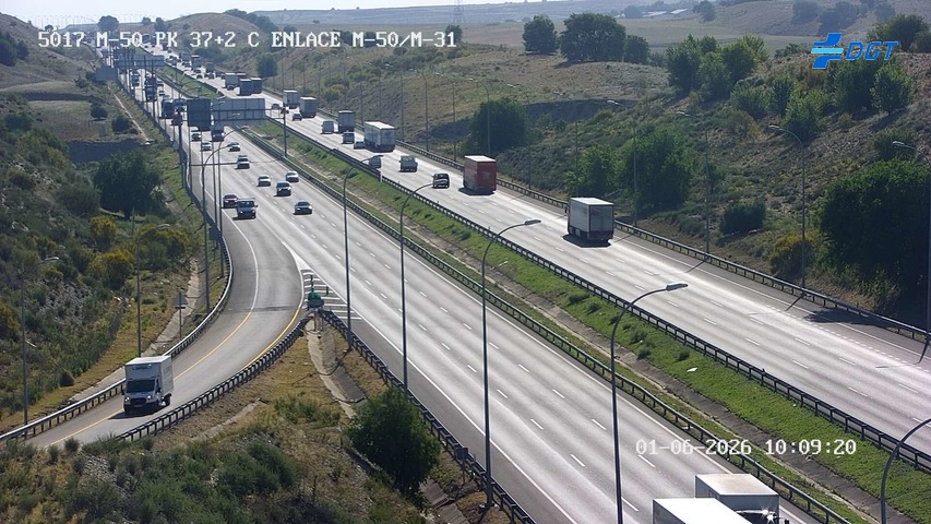 Madrid — M-50 km 37