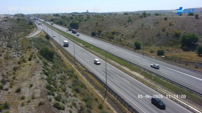 Madrid — M-50 km 37