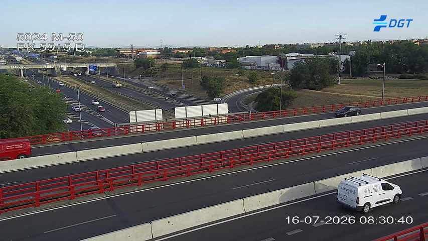 Madrid — M-50 km 56