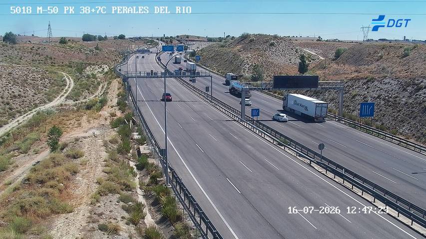 Madrid — M-50 km 39