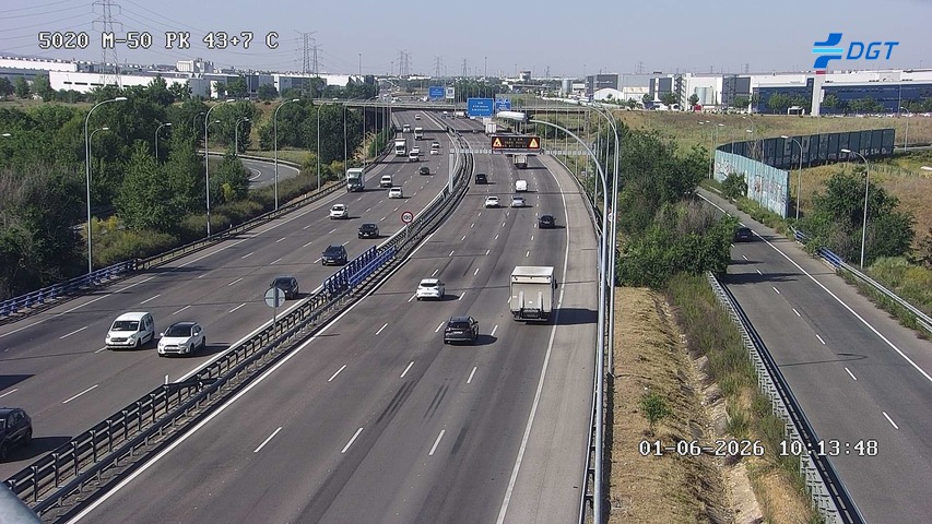 Madrid — M-50 km 44