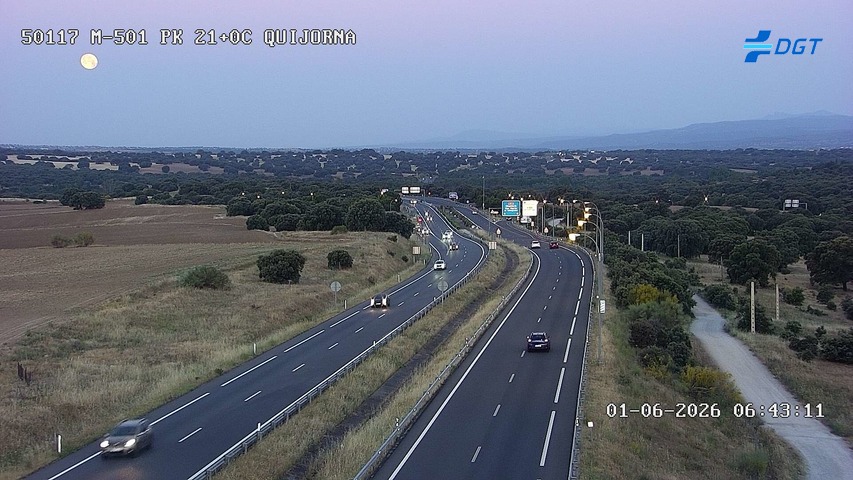 Madrid — M-501 km 21