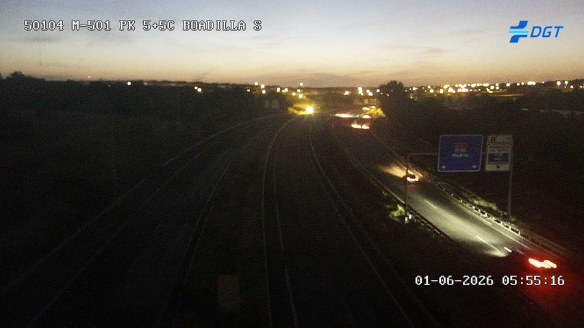 Madrid — M-501 km 6