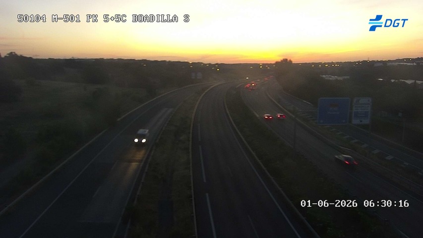 Madrid — M-501 km 6