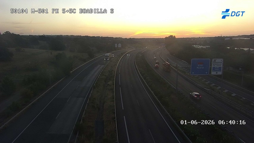 Madrid — M-501 km 6