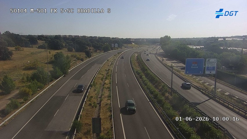 Madrid — M-501 km 6