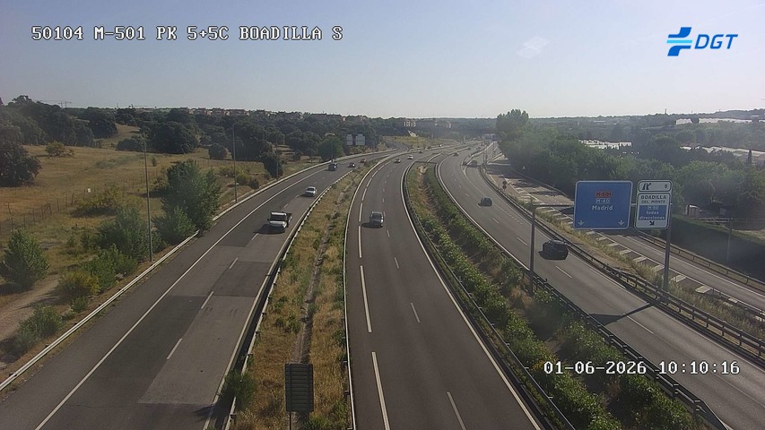 Madrid — M-501 km 6