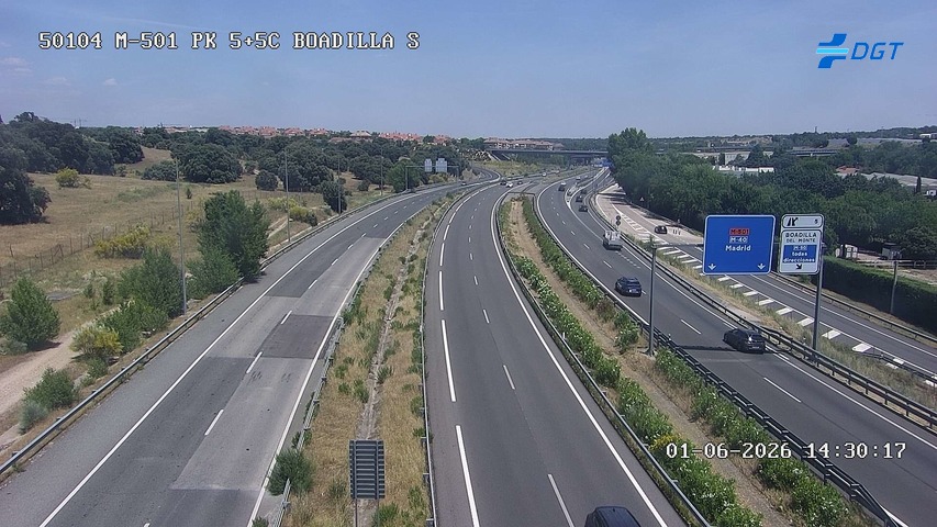 Madrid — M-501 km 6