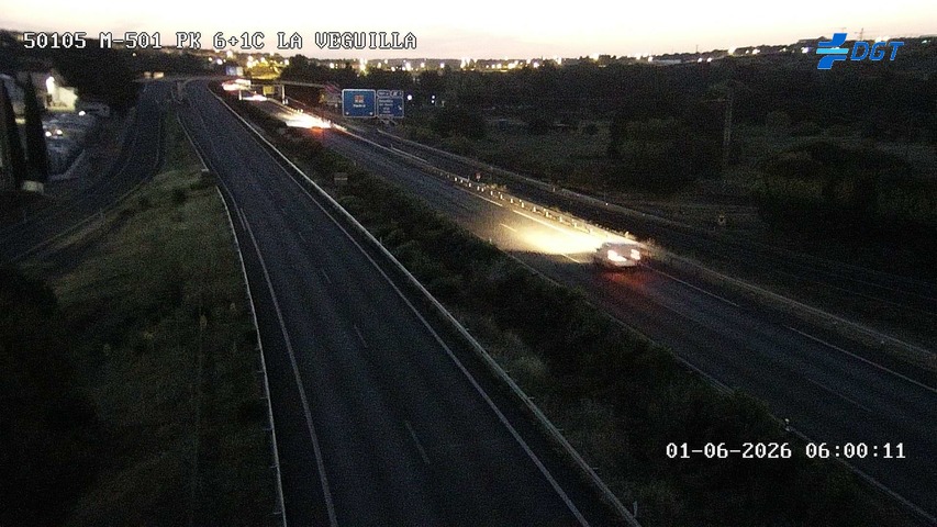 Madrid — M-501 km 6