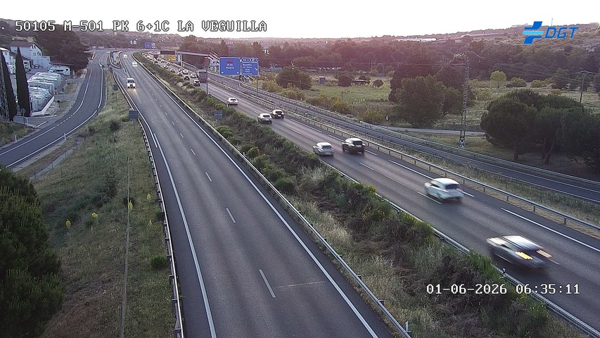 Madrid — M-501 km 6