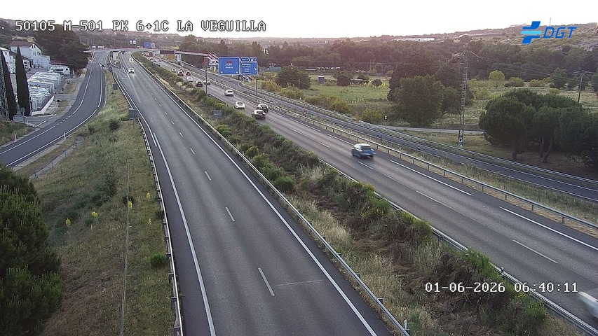 Madrid — M-501 km 6