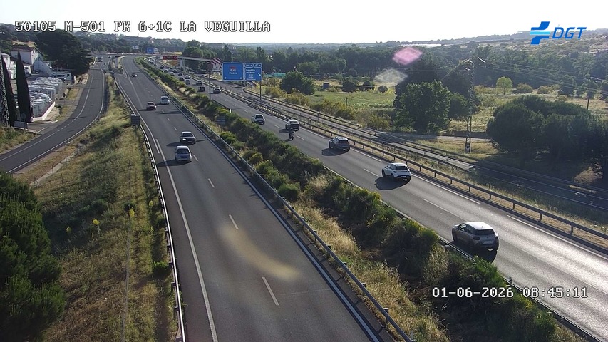 Madrid — M-501 km 6