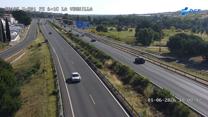 Madrid — M-501 km 6