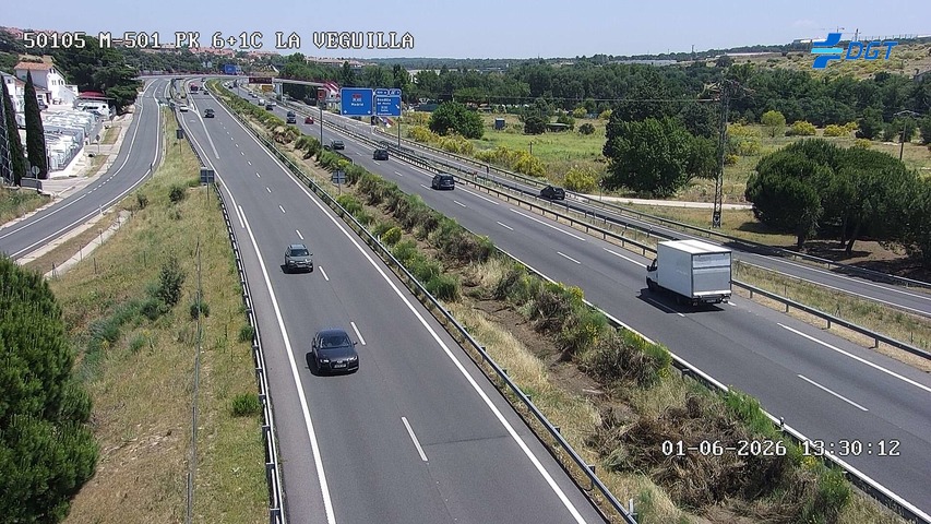 Madrid — M-501 km 6