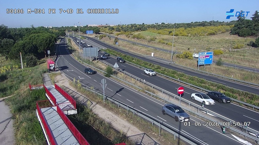 Madrid — M-501 km 7