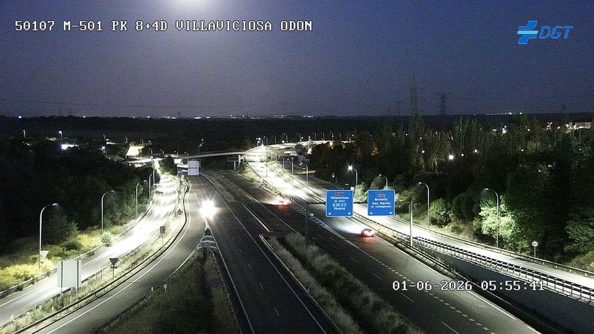 Madrid — M-501 km 8