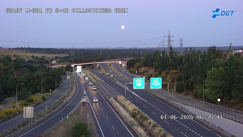 Madrid — M-501 km 8