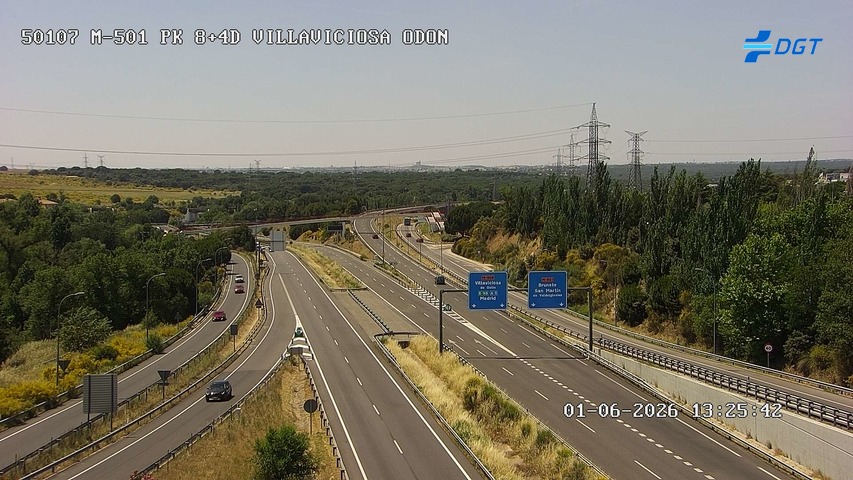 Madrid — M-501 km 8