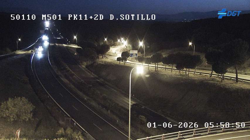 Madrid — M-501 km 11