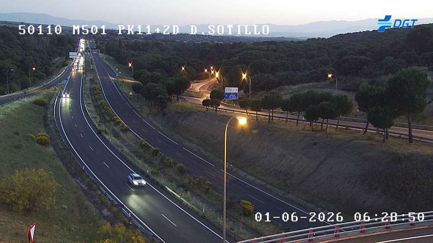 Madrid — M-501 km 11