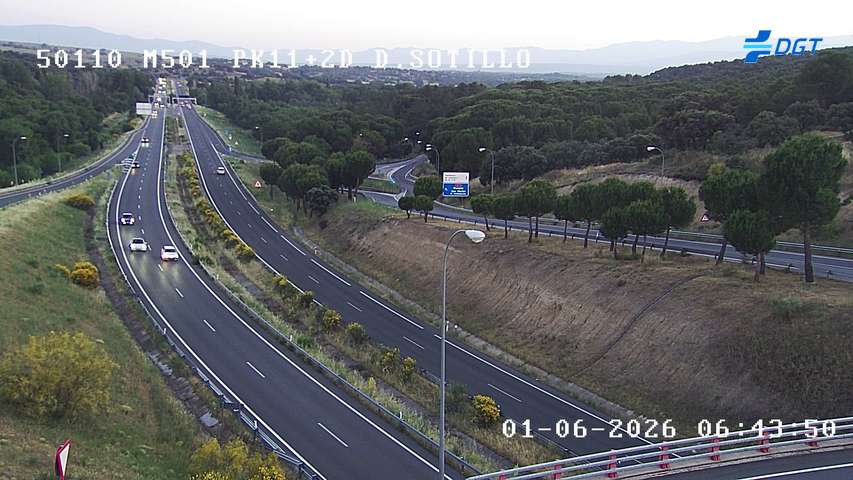Madrid — M-501 km 11