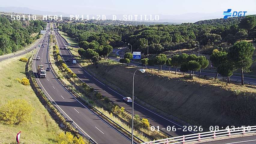 Madrid — M-501 km 11