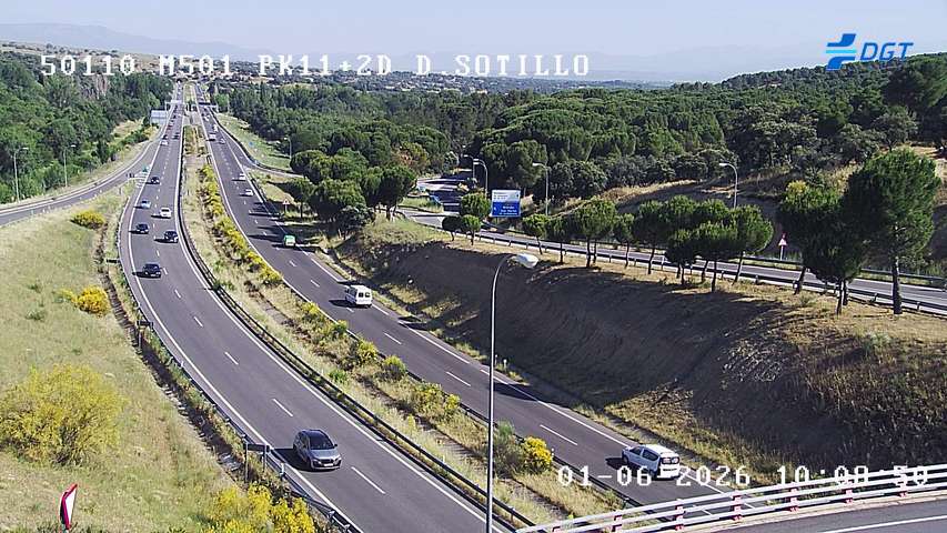 Madrid — M-501 km 11