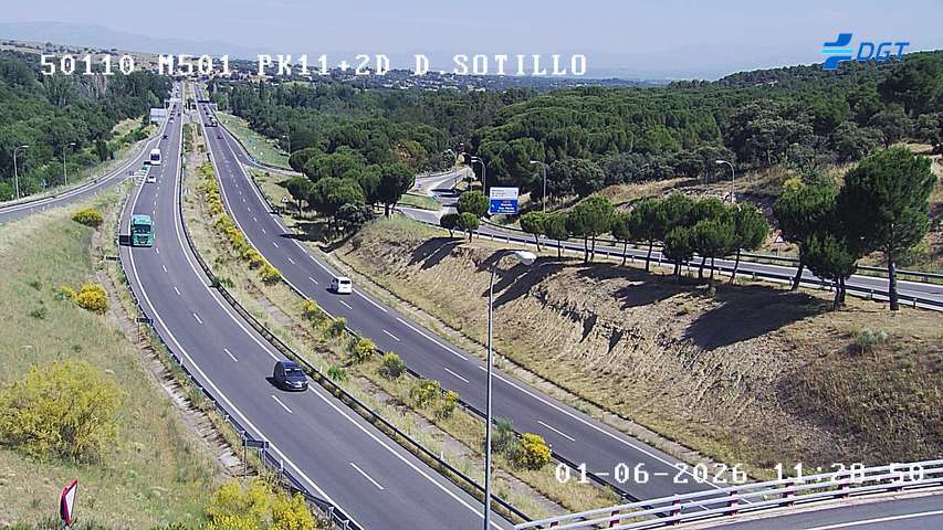 Madrid — M-501 km 11