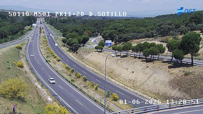 Madrid — M-501 km 11