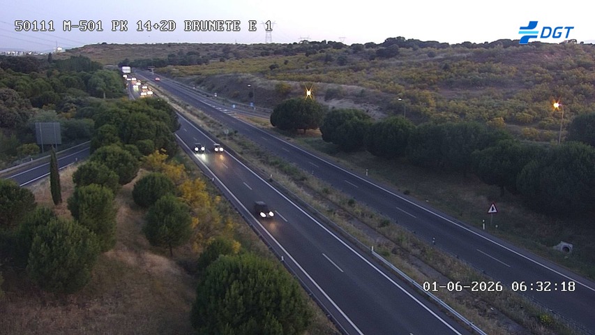 Madrid — M-501 km 14