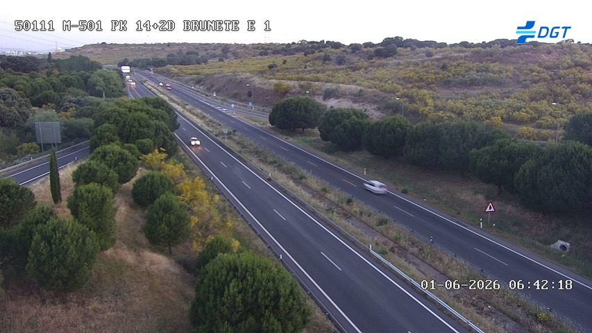 Madrid — M-501 km 14