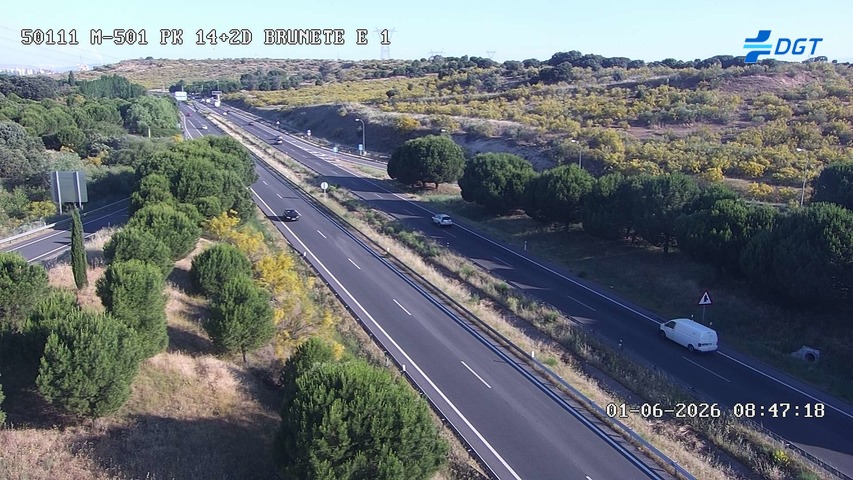 Madrid — M-501 km 14