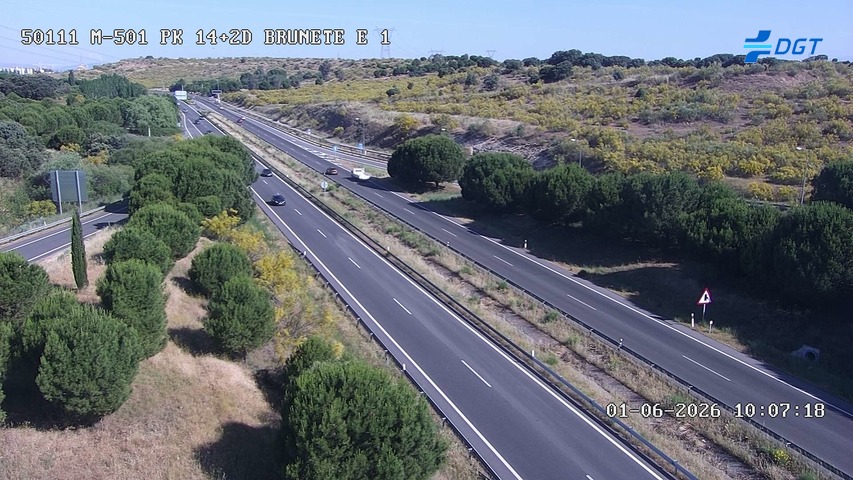 Madrid — M-501 km 14