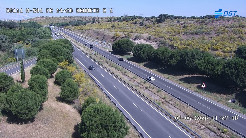 Madrid — M-501 km 14